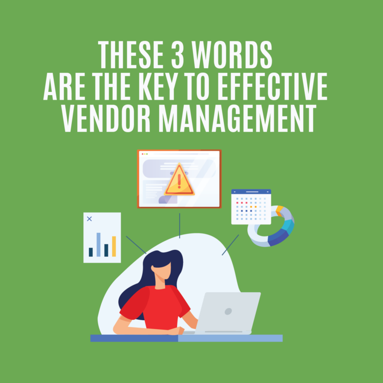 effective vendor management