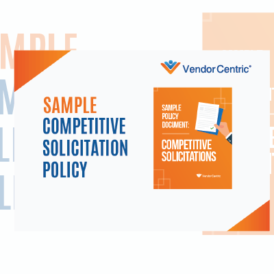 Sample – Competitive Solicitations Policy